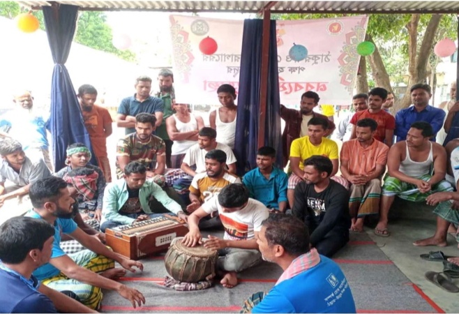 ঠাকুরগাঁওয়ে কারাগারে নববর্ষ উদযাপন।