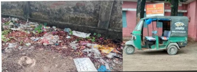 ঠাকুরগাঁওয়ে রুহিয়ায় নেই গণশৌচাগার, হাসপাতালই এখন শেষ ভরসা !