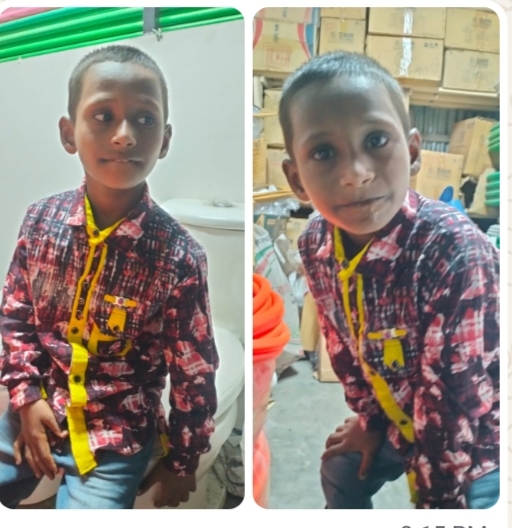 মাটিভাঙায় অজ্ঞাতনামা শিশুকে উদ্ধার: পরিচয় জানতে পুলিশের সহায়তা কামনা ।
