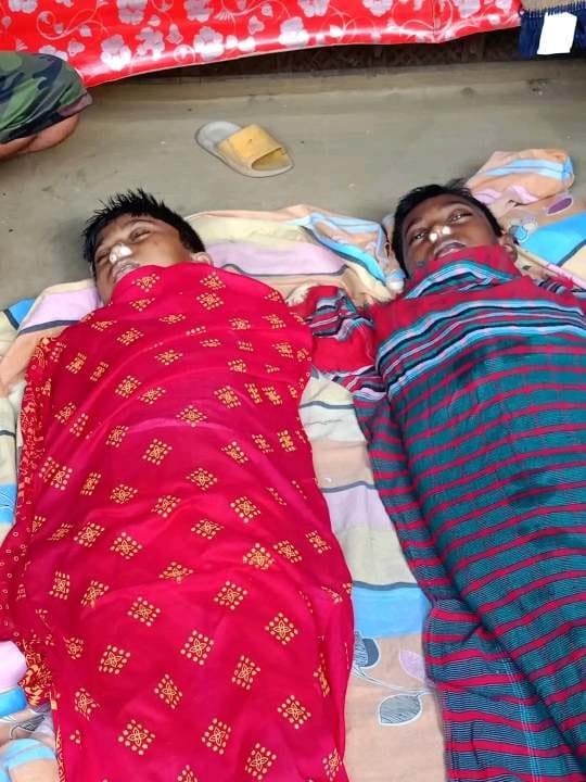 পুকুর পাড়ে খেলতে গিয়ে প্রাণ গেল দুই চাচাতো ভাইয়ের ।