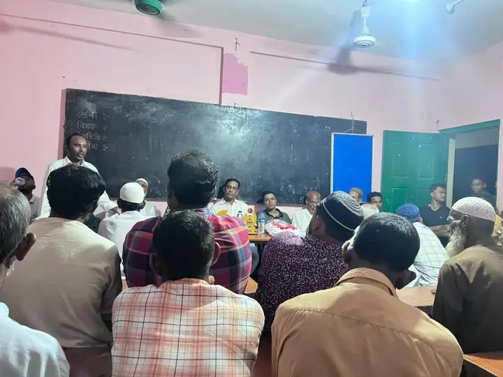 টিলাগাওঁ ইউনিয়ন যুবদল কর্তৃক আয়োজিত প্রবাসী বিএনপি নেতাদের সংবর্ধনা অনুষ্ঠান